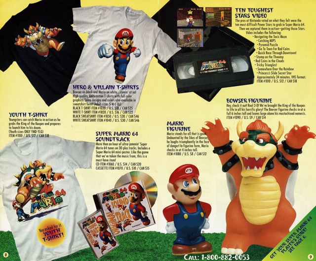 300円 【90%OFF!】 未使用品1996年 任天堂 スーパーマリオ64 ミニ攻略ガイドブック Nintendo