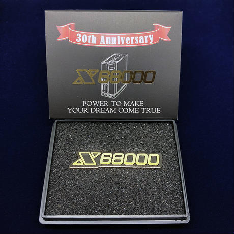 超クール！「X68000」30周年を記念して発売されたロゴピンズがカッコ 
