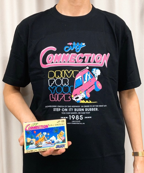 今日のゲームTシャツ：アキバ運輸の新作！「シティコネクション」T